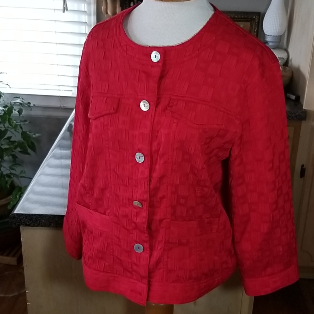 Ruby Rd. Jacket Size 14 - Picture 4 of 7